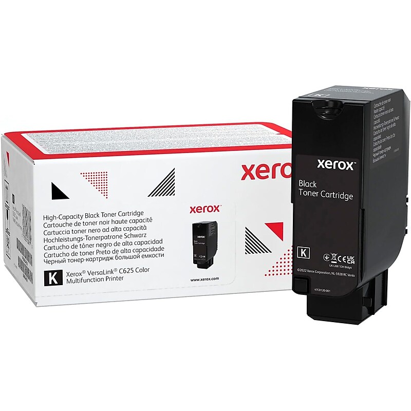 Xerox 006R04636 Black High Yield Toner Cartridge, Print up to 25,000 Pages image 1
