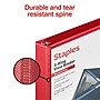 Staples 1" 3-Ring View Binders, D-Ring, Red (58652)~#|#~43AF5243-A5E0-4BE3-862DF3EA92D9FE35_sc7
