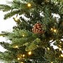 Safavieh 7.5 ft. Pre-Lit Artificial Christmas Tree, 600 Lights, Green (FXP2017A)~#|#~43B110C2-DE58-43D4-ACAB2E0276951F41_sc7