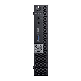 Dell OptiPlex 5070 Micro Refurbished Desktop Computer, Intel Core
