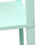 Creekwood Home Classix 62.5" 3-Tier Storage and Display LED Floor Lamp with White Linen Shade, Aqua (CWF-3007-AU)~#|#~43B86036-66BC-48C3-8CA1D2FCA65CBF5E_sc7
