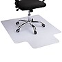 Mind Reader Carpet Chair Mat with Lip, 36" x 48'', Low-Pile, Clear (OFFCMAT-CLR)~#|#~43B9D214-29DF-48B6-9D4C2F1B5E2815C1_sc7