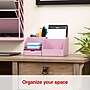 Staples 7-Compartment Plastic Desk Organizer, Dusty Pink (ST63870)~#|#~43BBB5CE-2618-46B7-89A265D982D90ED5_sc7