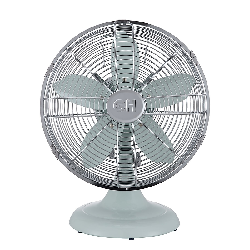 Good Housekeeping Oscillating Desk Fan, 3-Speed, Breezewave (92604) image 1