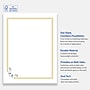 Avery Gold Double Border with Florals Matte Blank Card, White, 10/Pack (S00-DPG)~#|#~43C4F1C6-3CB8-4DA8-8789374287922982_sc7