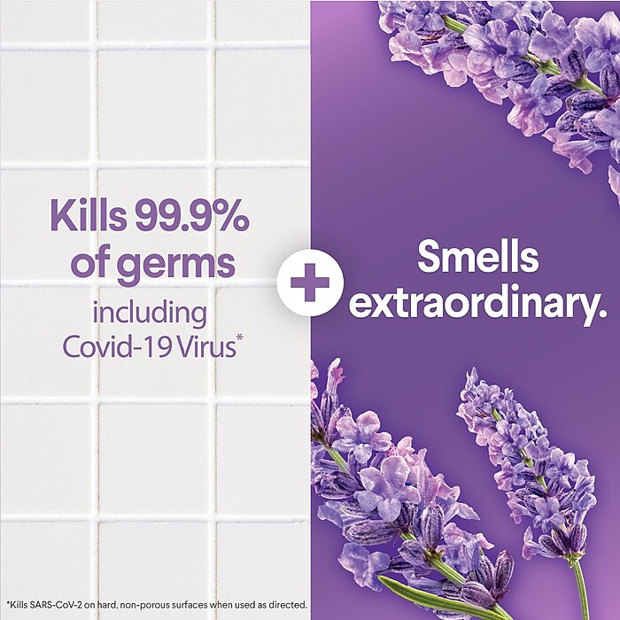 Clorox Scentiva Disinfecting Wipes, Lavender and Jasmine Scent, 75