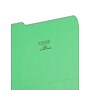 Smead File Folder, 1/3-Cut Tab, Letter Size, Green, 100/Box (12143)~#|#~43C8173E-3F52-4C9A-8D94555FA69557B3_sc7