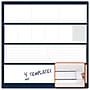 Quartet Flip-Top Glass Dry-Erase Desktop Pad, 18" x 6", White Surface (Q090F04-R)~#|#~43CE3881-918D-4380-A0216C35B12C81A2_sc7