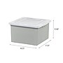 Iris 37.7 Quart Storage Container, Plastic, Gray, 3/Pack (500168)~#|#~43CF7339-049B-4D31-8AFAD71E4E8DC7D2_sc7