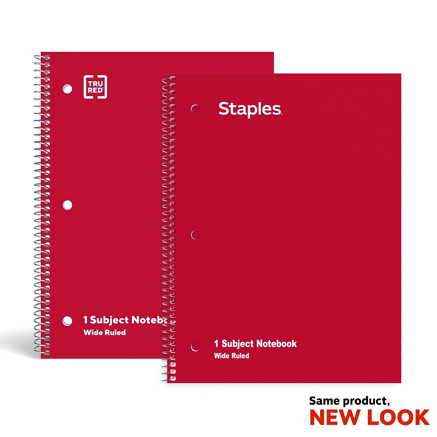 TRU RED Notebook 1subject 8"x10.5 201350 201350 1 Each for sale