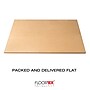 Floortex 9Mat 9-Sided Blue Gaming Chair Mat for Hard Floors, 38" x 39", Blue Polycarbonate (FC121001009RBL)~#|#~43D85481-0891-4774-8C4844B2C7070727_sc7