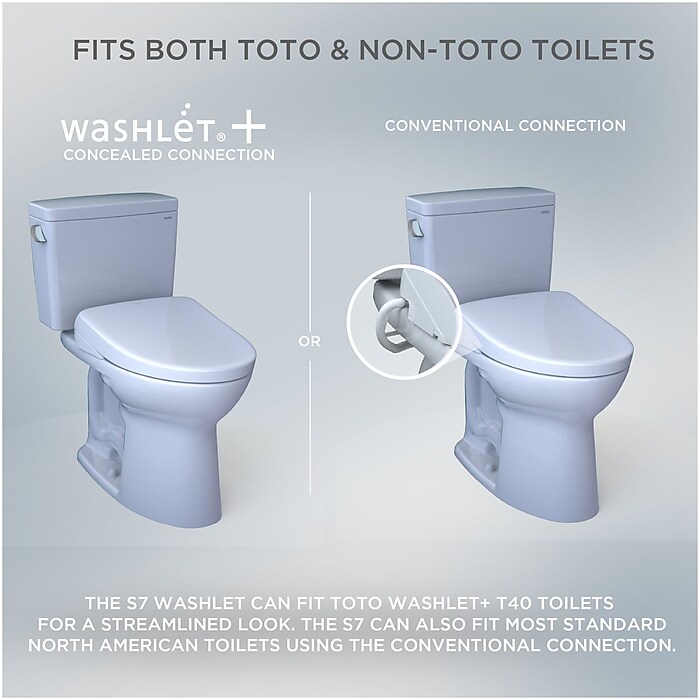 Toto Washlet Toilet Seat (SW4734AT40#01) | Staples