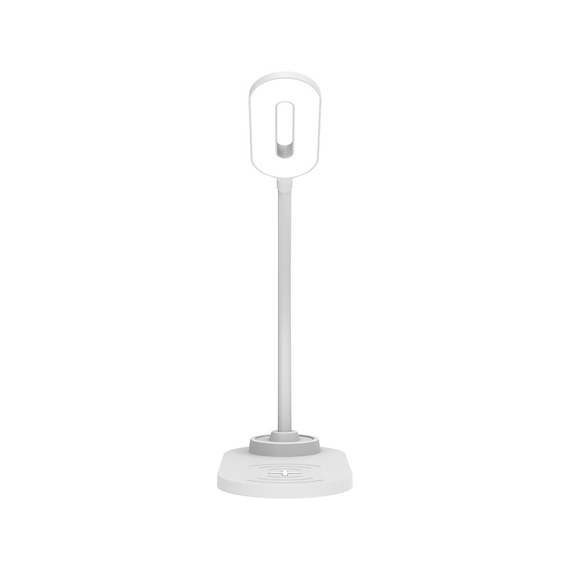 Tzumi PowerSync LED Desk Lamp, 10.2", White (8679ST) image 1