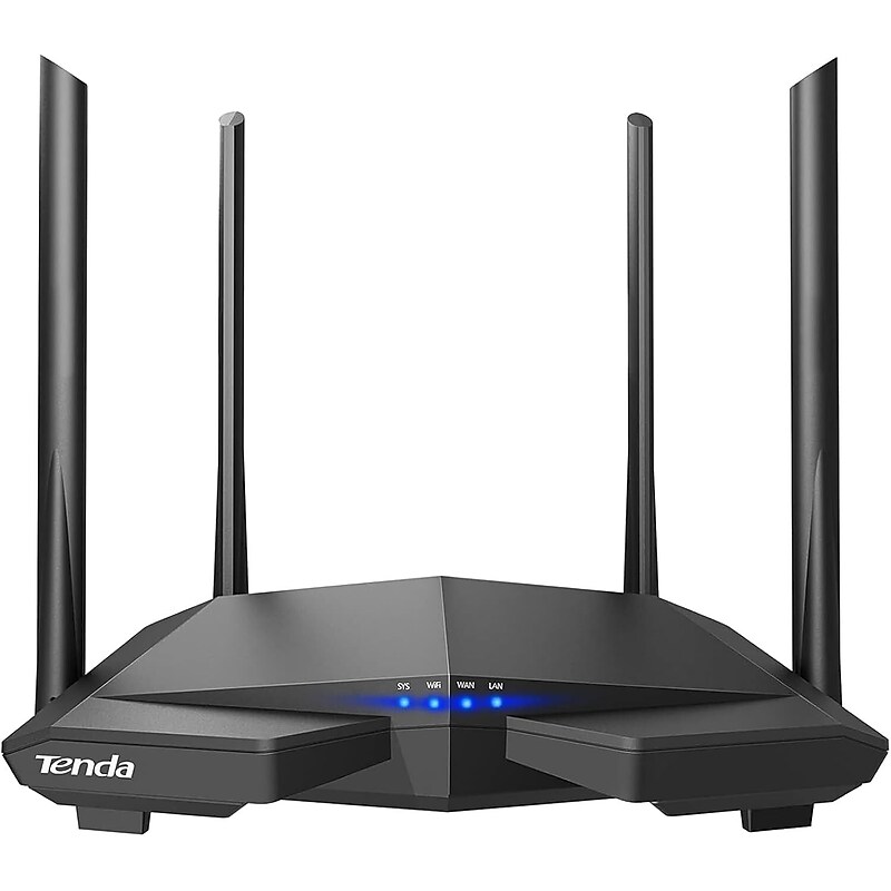 Tenda AC1200 Wireless Dual Band Router, Black (AC10) image 1