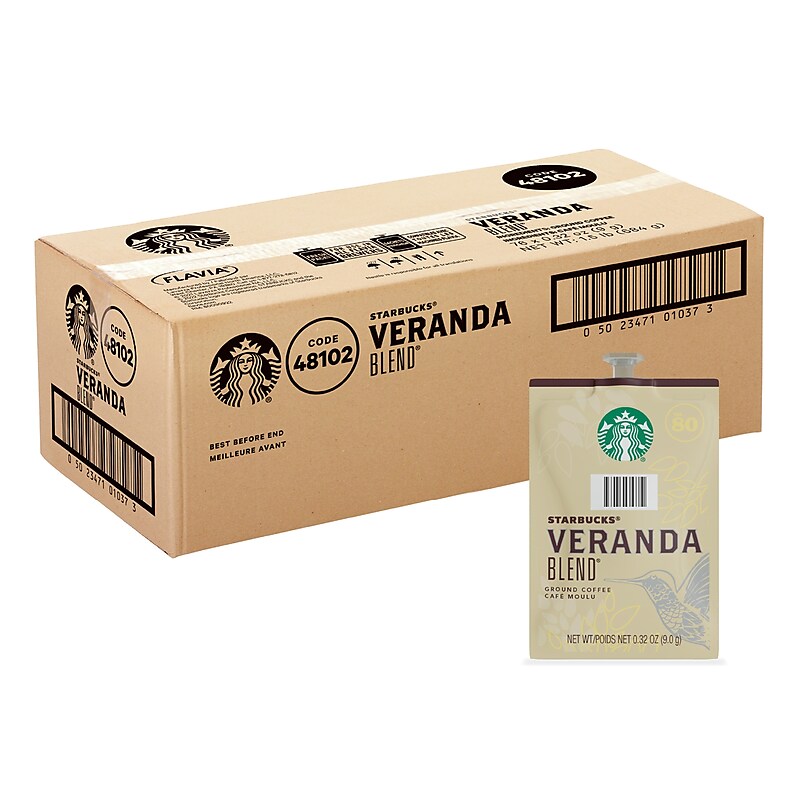 Starbucks Veranda Blend Coffee Flavia Freshpacks, Blonde Roast, 76/Carton (MDR01037) image 1