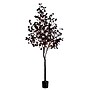 Nearly Natural Pre-Lit Artificial Halloween Black Eucalyptus Tree, 8' (T5225)~#|#~43E283E5-FABE-4848-8C5967F31A5F3FF0_sc7