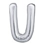 Party City (Air-Filled) 16" "U" Foil Balloon, Silver, 2/Pack (AM60050282-18)~#|#~43E6FD40-8C24-449C-BC4D2780D72088C4_sc7