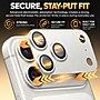 SaharaCase Tempered Glass Camera Lens Protector for iPhone 18 Pro Max, Silver, 2/Pack (ZD00242)~#|#~43E88528-2C12-4219-AEE130044507A384_sc7