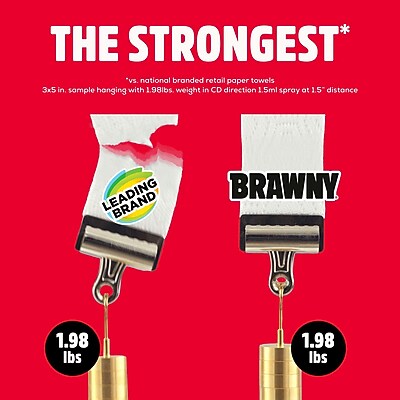 Brawny Tear-A-Square Paper Towels - Thumbnail 4