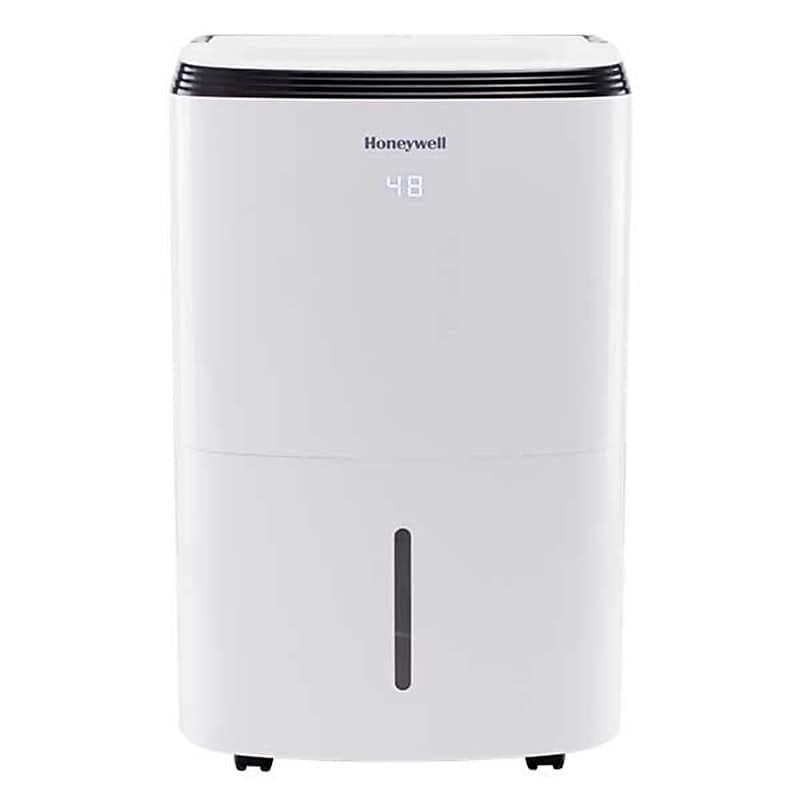 Honeywell 50-Pint Portable Dehumidifier, 2-Speed, Covers up to 4000 sq. ft., White (TP70WKNR) image 1