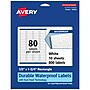 Avery Laser/Inkjet Rectangle Multipurpose Labels, 0.5" x 1.75", White, 800 Labels/Pack (94203)~#|#~43F29138-6AD4-4146-9788CBE785D5C6AB_sc7