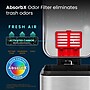 iTouchless SoftStep Slim Stainless Steel Step Trash Can with Hinged Lid, 1.29 Gallon (PS01RSS)~#|#~43F85040-0853-4BFB-B1355CB6C4319AC4_sc7