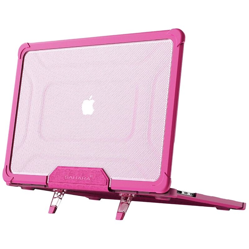 SaharaCase Heavy-Duty Raider Series 13.6" Laptop Case with Stand, Shock Absorbing, Desert Rose (LT00056) image 1