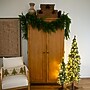Nearly Natural Artificial Real Touch Norfolk Island Pine Garland, 8' (W1395)~#|#~43FA7D61-C156-4372-93EA1382931BF466_sc7