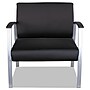 Alera metaLounge Series Polyurethane Bariatric Guest Chair, Black (ALEML2219)~#|#~43FCB064-9F10-4492-9AAF11B6393CB76C_sc7