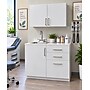 Viva Comfort 36'' H x 36" W Exam Room Medical Cabinet with Left Sink and 36" W Wall Cabinet, 3 Drawers, Gray (90236LS-GRY-WAL)~#|#~44024842-9CBD-4DA4-857386E7B3670128_sc7