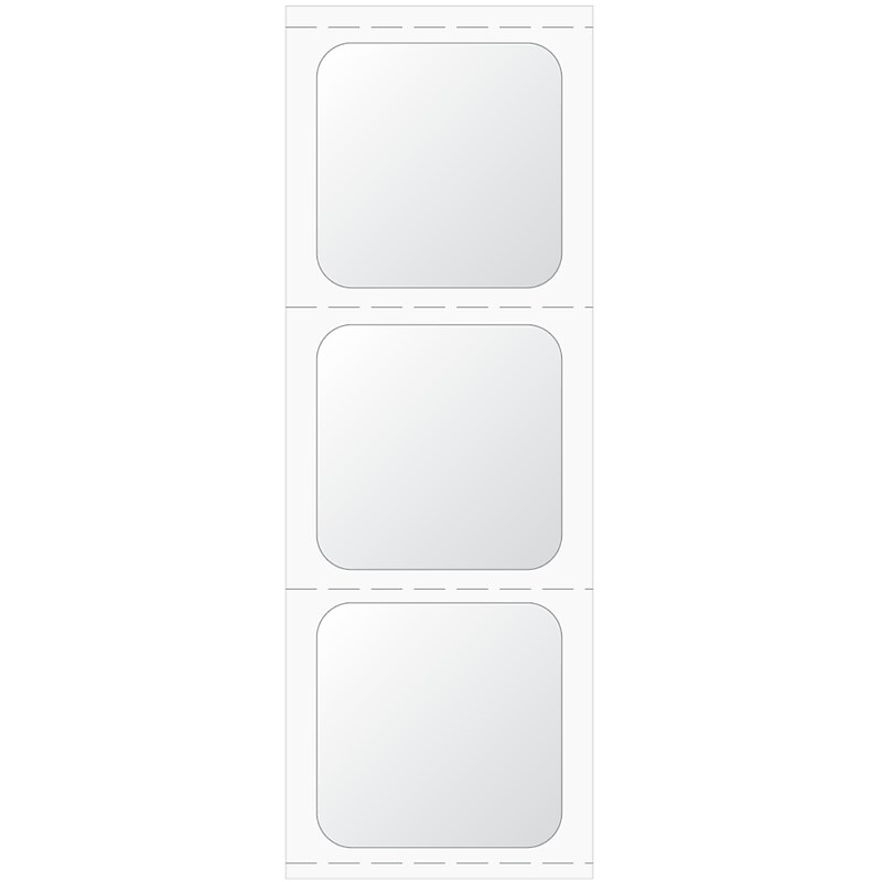 Caresfield Thermal Blank Medical Labels, 0.875" x 0.875", 12000/Carton (83238) image 1