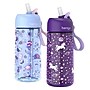 bentgo Plastic Water Bottle, 15 oz., Unicorn/Lavender Galaxy, 2/Pack (BGKDWB2-1)~#|#~440CDFAC-8DAC-430E-85AB18BB0CB61E32_sc7