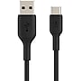 Belkin BoostCharge USB-C to USB-A Charging Cable, 6.6 ft., Black (CAB001BT2MBK)~#|#~440D2539-F2E7-4511-A5BB2A358A02BCF3_sc7