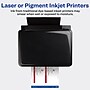 Avery Waterproof Wraparound Laser/Pigment-Inkjet Rectangle Labels, 3 1/4" x 7 3/4", White, 16 Labels/Pack (22835)~#|#~44136FDD-D6F5-437D-B83AE6DAA968C00D_sc7