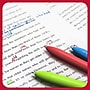 TRU RED™ Retractable Quick Dry Gel Pens, Fine Point, 0.5mm, Assorted, 12/Pack (TR54491)~#|#~4414F546-C9B0-46DC-92911410CAAF7E4B_sc7