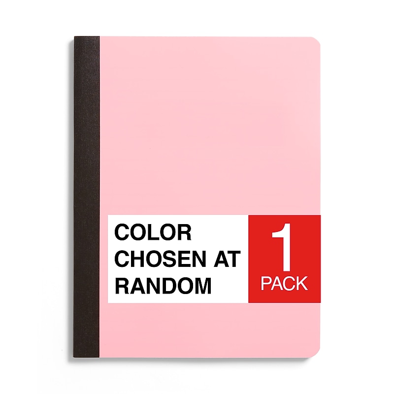 Pep Rally Composition Notebook, 9.75" x 7.5", College Ruled, 80 Sheets, Color chosen at random (63060C) image 1