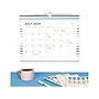 2024-2025 AT-A-GLANCE Simplified by Emily Ley Happy Stripe 15" x 12" Academic Monthly Wall Calendar (EL24-707A-25)~#|#~44210E08-2F2C-47FA-8085AA6230030BDB_sc7