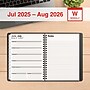 2025-2026 Staples 8" x 11" Academic Weekly & Monthly Planner, Black (ST23572-25)~#|#~44245C63-187A-4677-934978F741270DCF_sc7