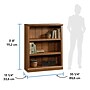 Sauder Select 44"H 3-Shelf Bookcase, Washington Cherry Finish (416348)~#|#~4427B8EB-DF26-49A7-AFAE0A673C2DE8BF_sc7