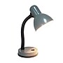 Simple Designs Basic LED Desk Lamp, 14.25", Gray (LD1003-GRY)~#|#~442E7669-5916-40D2-95185FA2907617BC_sc7