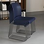 Flash Furniture HERCULES Series Plastic Contoured Stacking Chair, Navy/Gray (RUT238ANY)~#|#~44309C26-907D-4CB6-9D8DD77385B4A50E_sc7