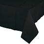 Creative Converting Touch of Color 108 in. x 54 in. Paper Table Covers, Black, 6/Pack (710126)~#|#~4431BFEA-360D-4B45-B663BB85396525FC_sc7