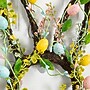 Nearly Natural 22-in Artificial Easter Bunny Shaped Wreath (W1411)~#|#~44332B21-A022-4697-94DF6AEDED4B403C_sc7