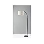 Simplee Adesso Jace 64" Matte Black Floor Lamp with Off-White Drum Shade (SL1145-01)~#|#~44366021-4C70-43C2-B9D40177C50D23F6_sc7
