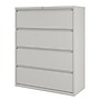 Staples 4-Drawer Lateral File Cabinet, Locking, Letter/Legal, Gray, 42"W (20301D)~#|#~4436F0C1-14AA-459D-88749E26776F7F6A_sc7
