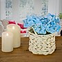 National Tree Company 10" Blue Hydrangea Bouquet in White Basket (MT81-01326GBL-1)~#|#~44370D9A-0B6F-48F2-AF7AE38A20823438_sc7