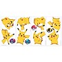 York Wallcoverings Pokémon Pikachu Children's Decals, Cartoons (RMK3596SCS)~#|#~443877B6-36C6-4481-A2CB5AF0B413681C_sc7