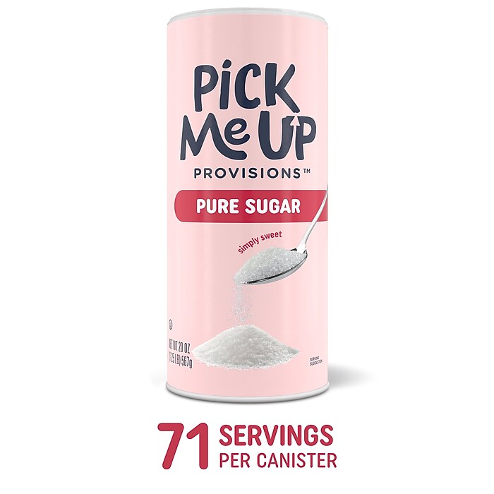 Pick Me Up Provisions™ Pure Sugar, 20 oz. Canister (PM62432/90585