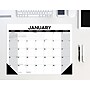 2026 Willow Creek Basic 22" x 17" Monthly Desk Pad Calendar, Black/White (57209)~#|#~44425C5B-4B59-4254-A227E2263FB9D102_sc7