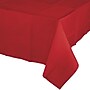 Creative Converting Touch of Color 108 in. x 54 in. Paper Table Covers, Classic Red, 6/Pack (711031)~#|#~4446F1AA-5D42-41B6-B056CB3013DE635B_sc7